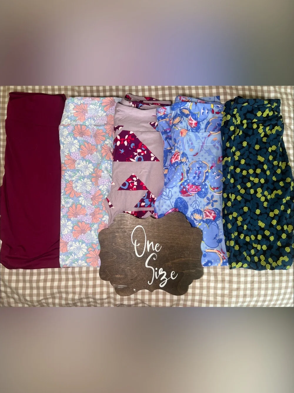LuLaRoe Bundle of 5 One Size Leggings- All New